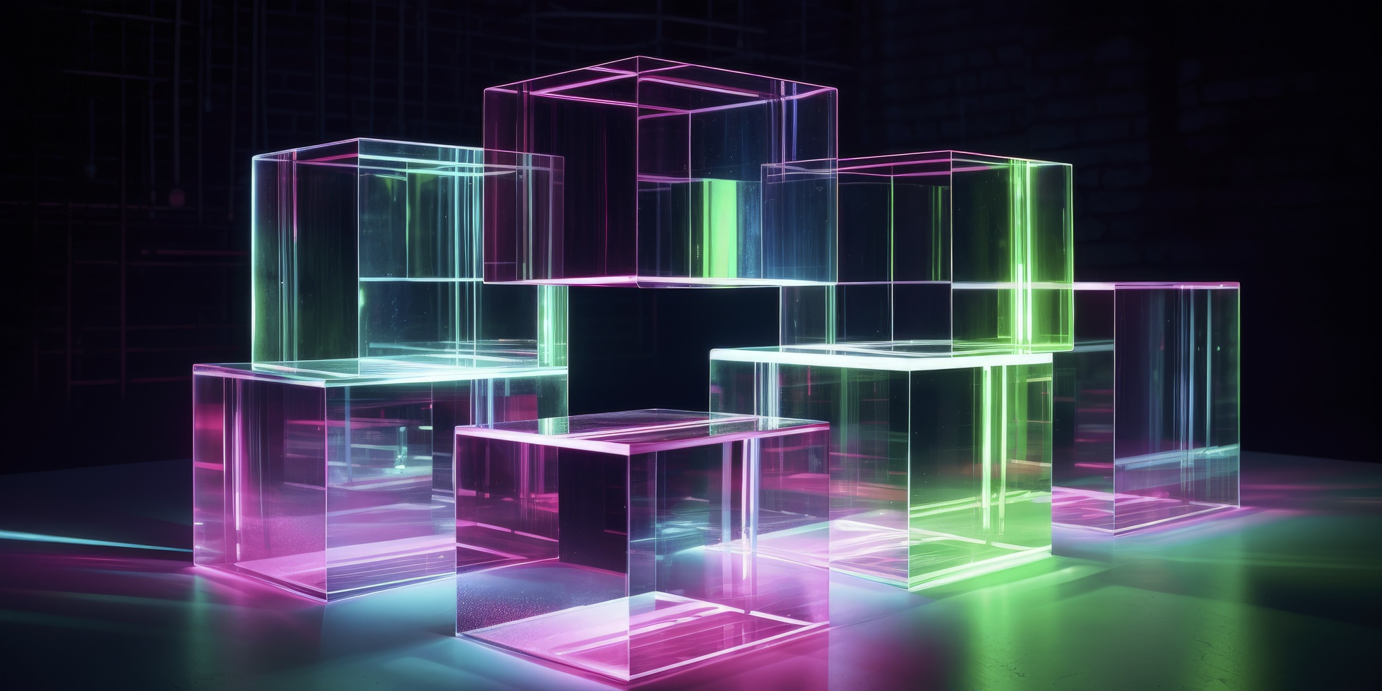 3d-shape-glowing-with-bright-holographic-colors